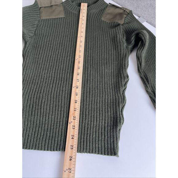 Vintage Mitts Nitts Military Service Issue Wool Sweater Size 40 - Picture 7 of 10
